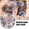 DIY Mini Cornucopia Mineral Ore Carved Raw Stone Ornaments Creative Natural Agate Geodes  Collect