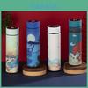 Bouteille Thermos Vide en Acier Inoxydable à Affichage LED Créatif de Température 500 ml