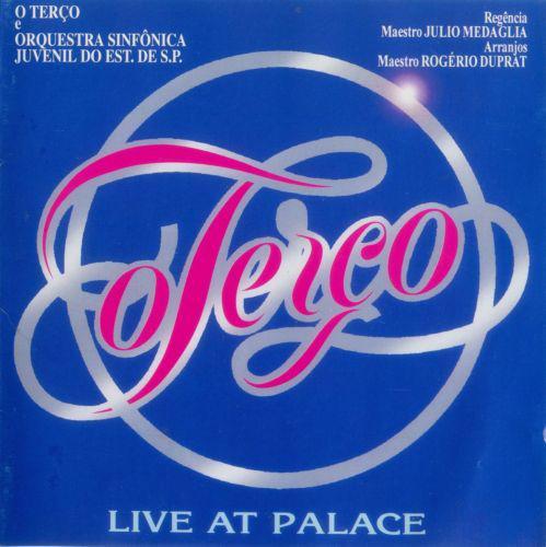 

CD O TERÇO - Live At Palace BS251 Movieplay 1994 Brazil Rock Used