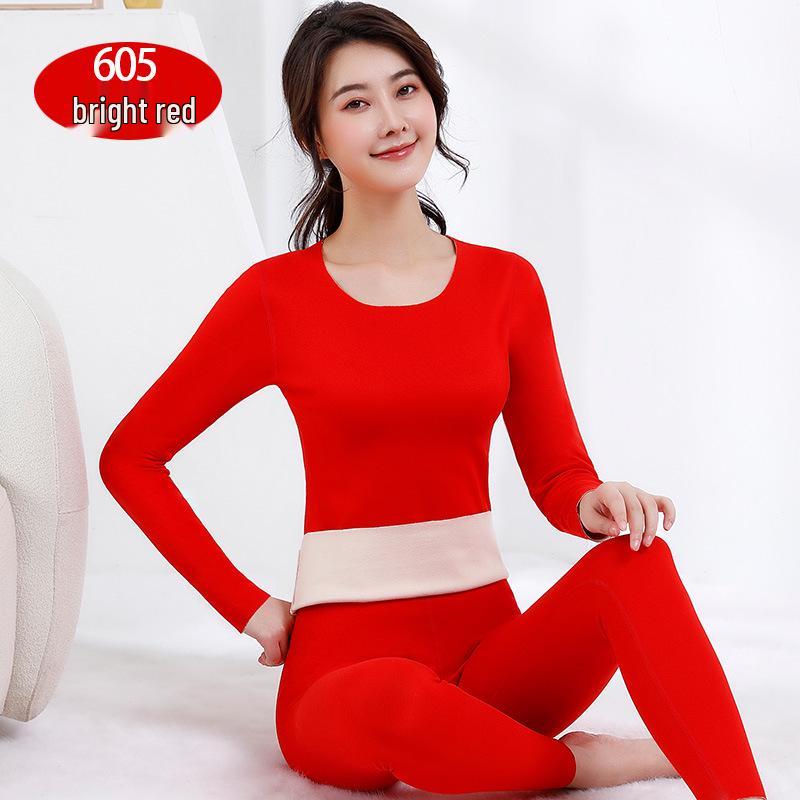 Year of the Tiger Warm Autumn Underwear & Pajama Set - Red Bridal Edition