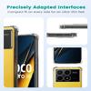 Transparent TPU Case for Xiaomi Poco X6 Pro X5 X4 NFC F5 F4 GT M5 M4 5G Protective Cover Shockproof Shell Bumper Coque Fundas