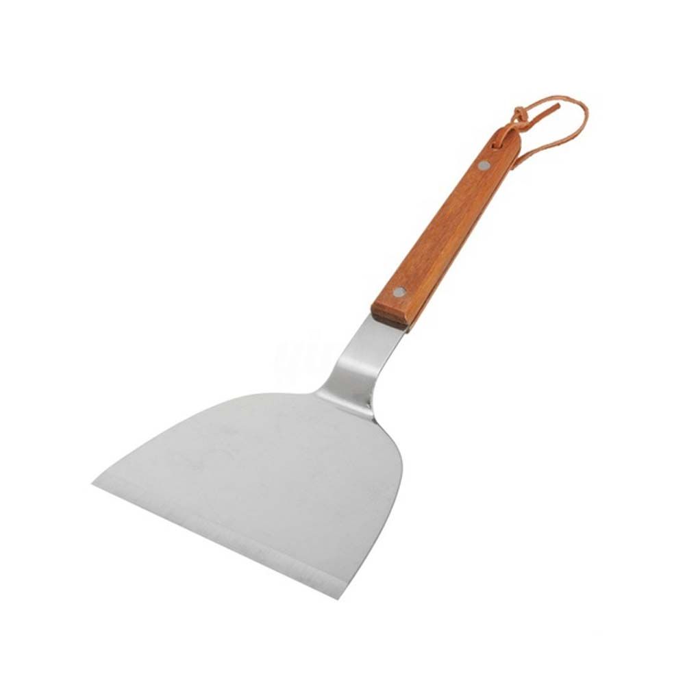 Stainless Steel Long Hand Chopper Pizza Wood Handle Fondant Spatula Shovel Scraper Pastry Tools