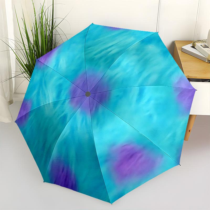 

Disney Monsters Inc, Pixar Automatic Open/Close Fashion umbrella - Cute Umbrella with Cute Design, Portable 3-Fold Compact Umbrella for Men