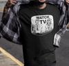 They Live Maglietta Guarda la TV Amante dei Film di John Carpenter Regalo Camicia Classico di Culto