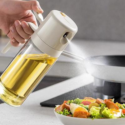 550ml Spray Bottle for Oil Kitchen Storage Sprayer Dispenser Bottle  for Cooking BBQ Baking Oil Dispenser Kitchen Accessories