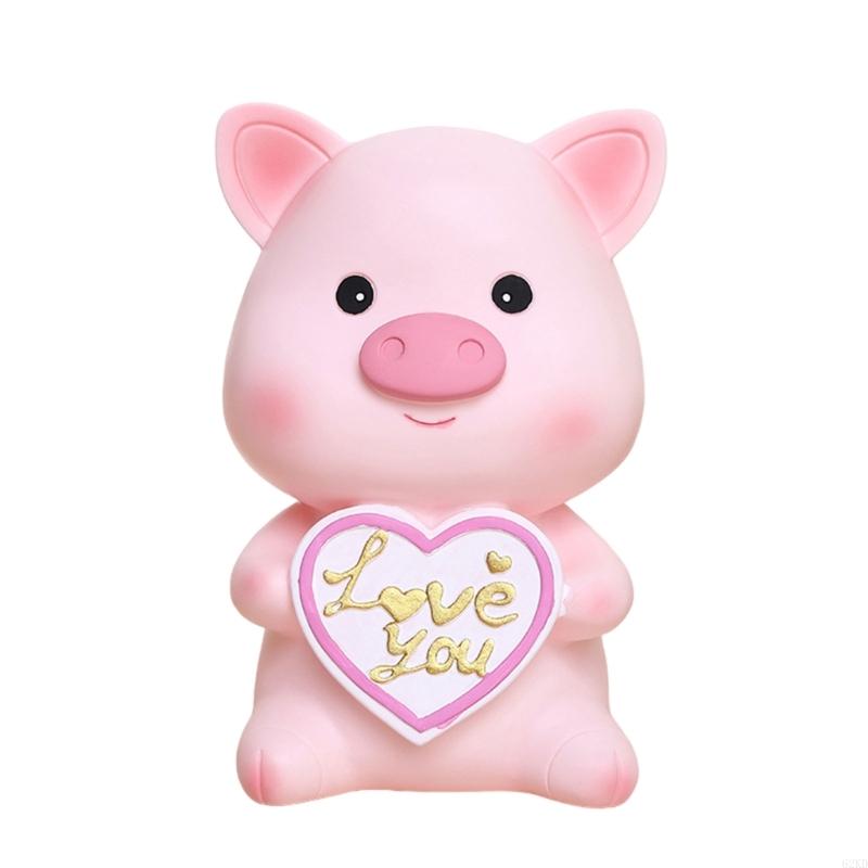 62KD Dinosauří Prasátko Úložná Nádoba Kreslené Zvířátko Spořící Hračka Pouzdro na Peníze Dárek Vhodné do Školy Mateřské Školy