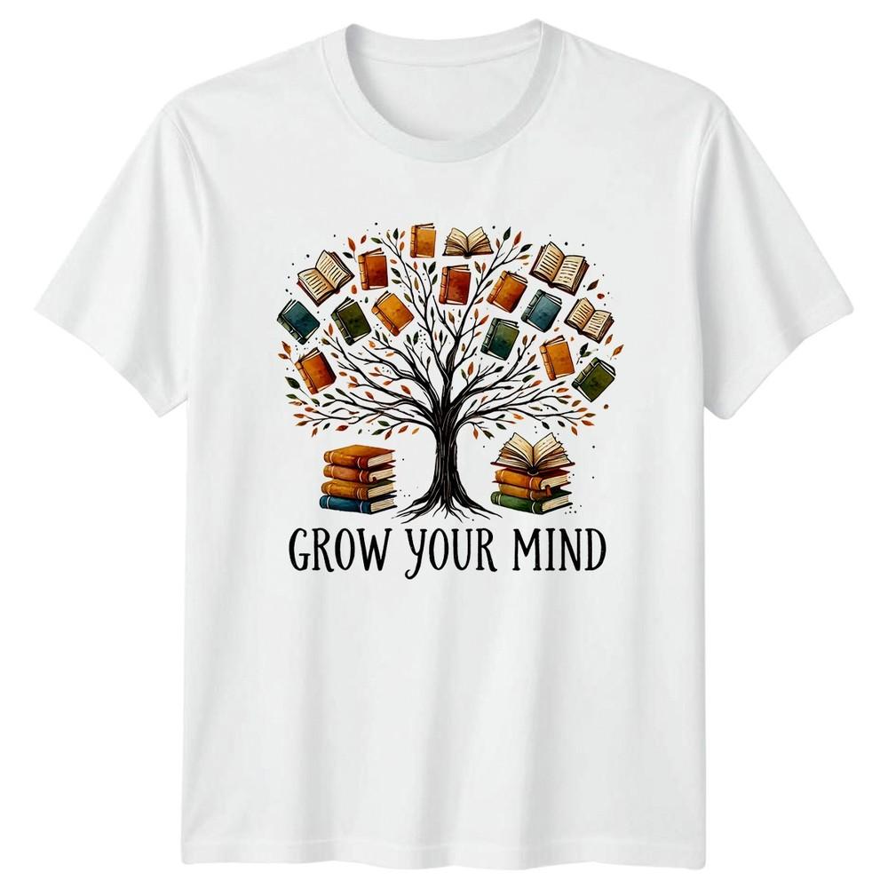 Grow Your Mind TShirt Educational Book Lover Gift For Him And Her S