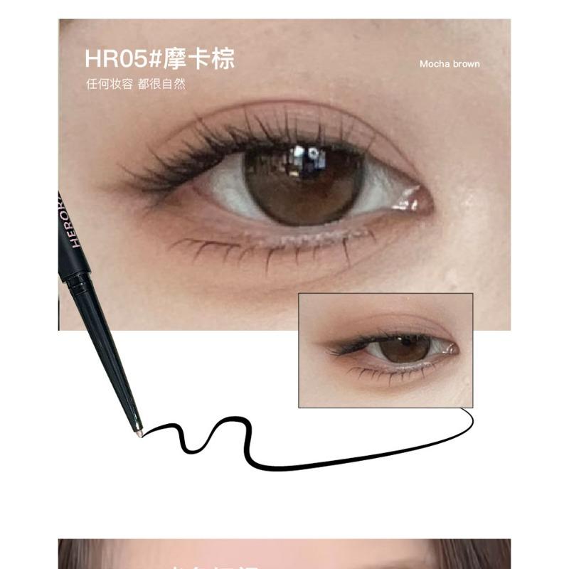 Smooth Color Rendering Long Lasting Non Smudging Fine Eyeliner Glue Pencil For Beginners