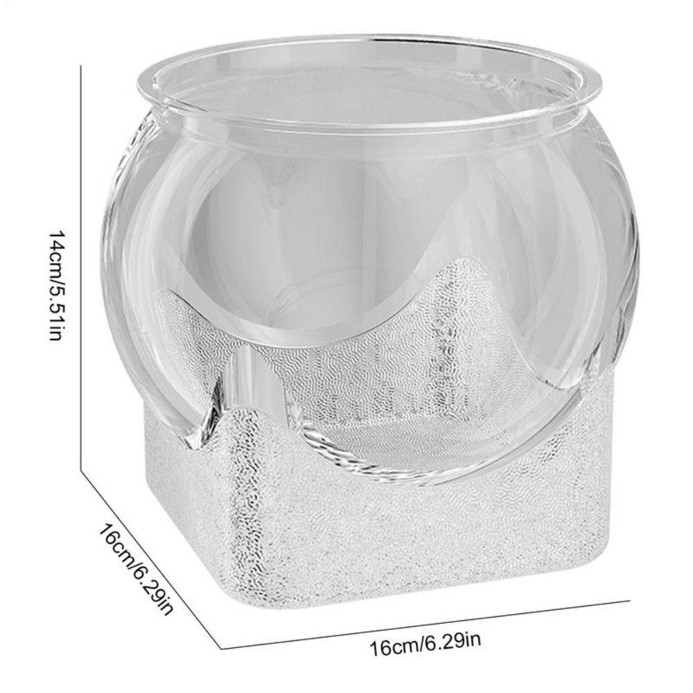 Round Desktop Aquarium Resistant Falling Ornamental Fish Decor 2025 Fish Tank