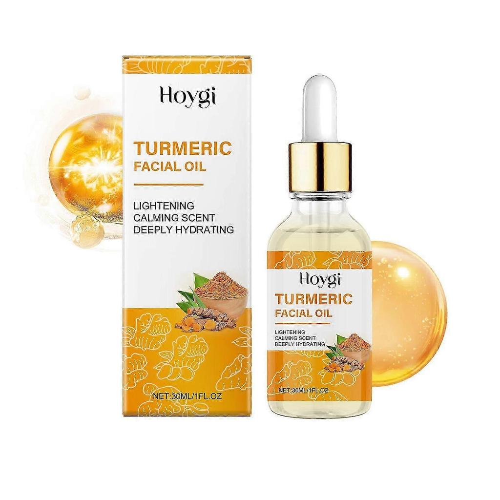 Turmeric Essential Oil for Facial Brightening & Firming Deep Moisturization, Natural Glow, Anti-Aging Skin Care Serum