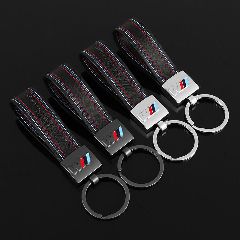 SYJH7 Car Key Fobs Keyring Decoration Gift For BMW M E30 E39 E46 E90 E93 E60 F10 M5 M6 M7 X4 X5 Auto Interior Modification Accessories
