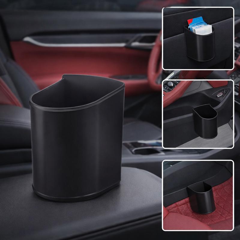 SEAMETAL Car Door Cup Holder Box Universal Drink Rack Storage Bin Back Clip Design Car Seat Back Water Cup Box Organizer Pockets