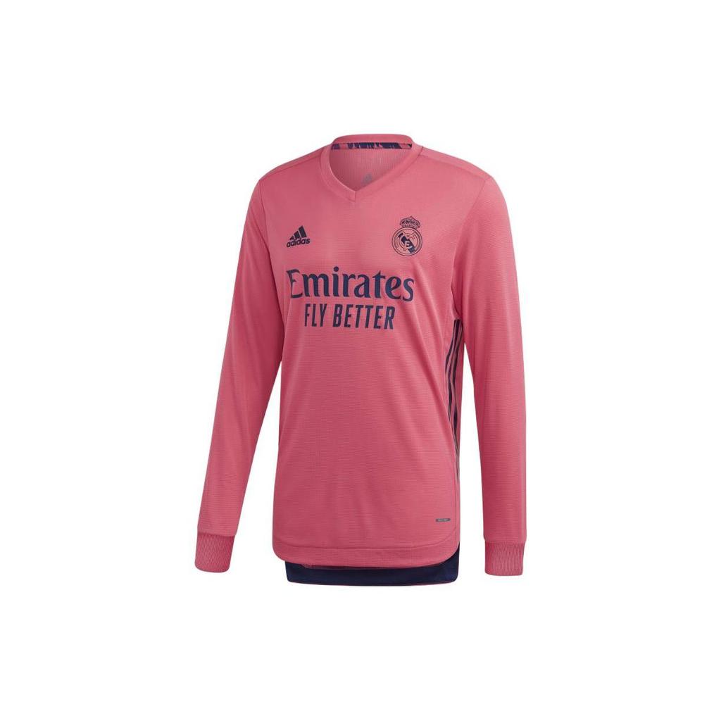 adidas Real Madrid Soccer Jerseys Men's Spring Pink Moderate Straight Fit FQ7492