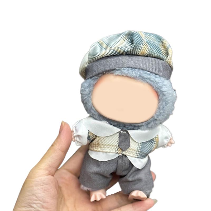 Clothes For Labubu Dolls Accessories, Stylish Kawaii Outfit Set Suitable