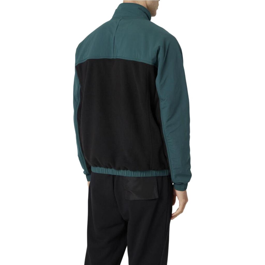 Fila Erick Half-Zip Color Block Ribbed Pullover Long Sleeve Shirt Men Shirts Blue Black F21MH041