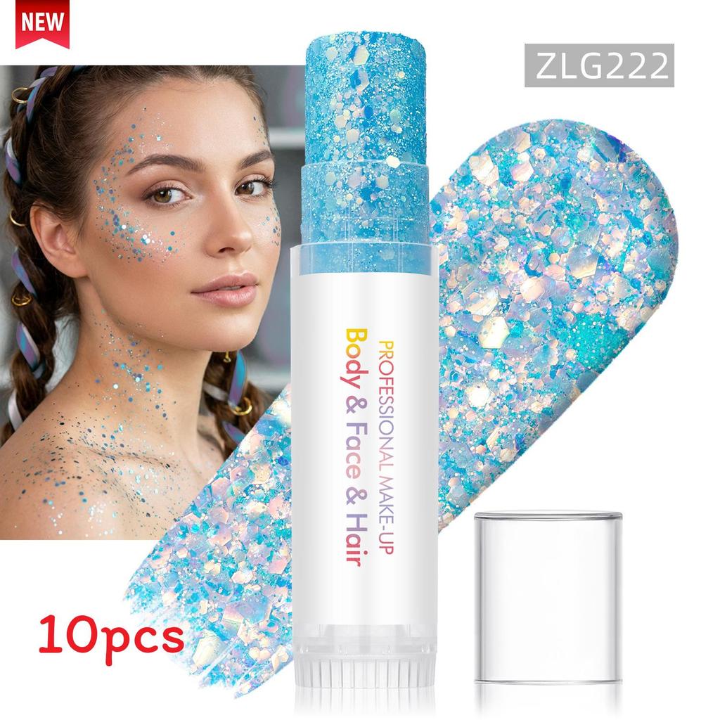 Body Glow Stick Face Sparkle Gel For Festival Makeup And Carnival Fun