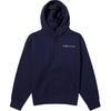 Polo Solid Color Hooded Loose Fit Pullover Long Sleeve Sweatshirt Men Sweatshirt Navy-Blue 710917904-005