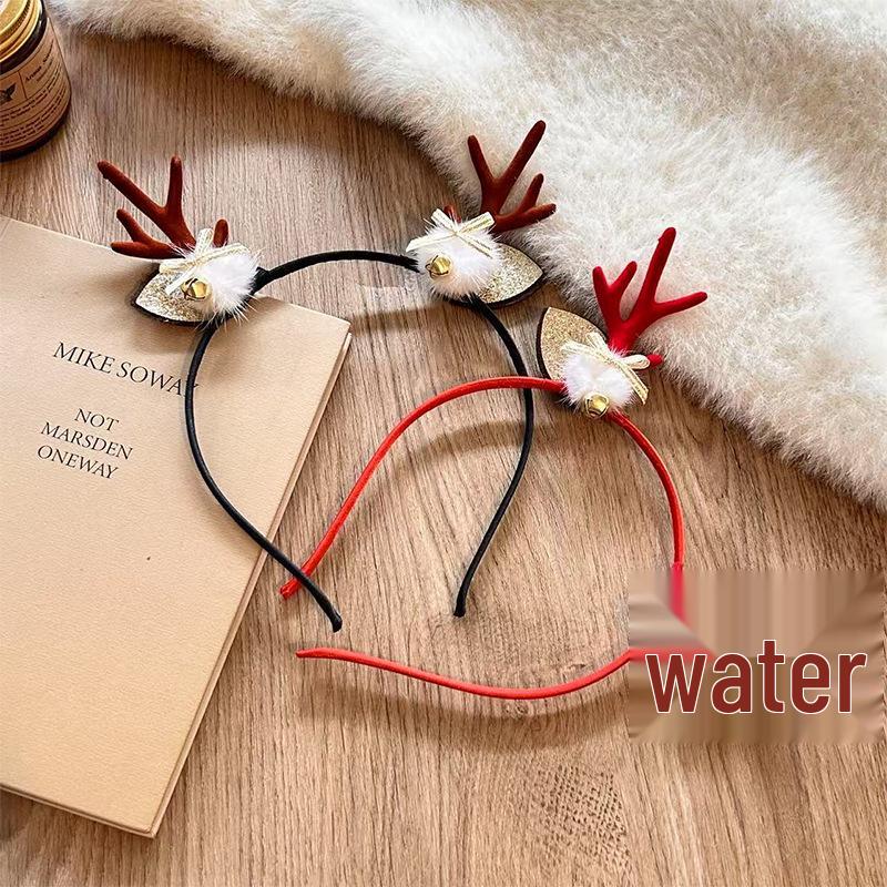 Mori Style Reindeer Antler Fairy Headband: Women's Christmas Hair Clip Decoration Props