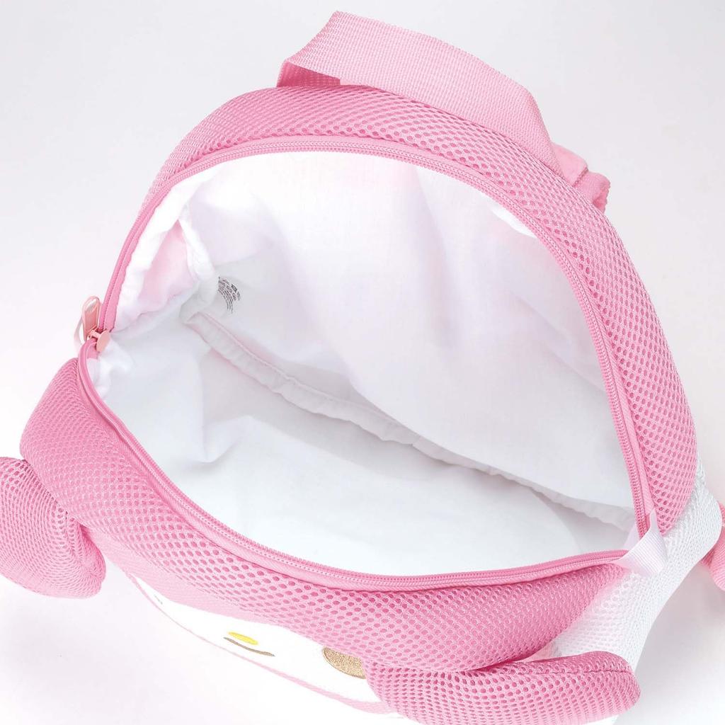 Skater RYUM1D-A Die-Cut Mesh Backpack with Sanrio My Melody Design