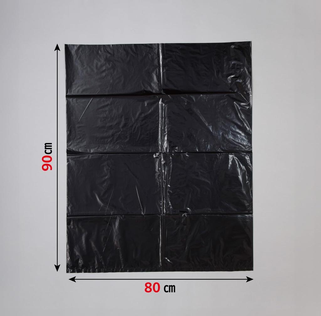Garbage Width 80cm X Height Thickness 70L BOX Plastic Bags That Can Be Removed One by 100 Pieces JAPACK'S Bag, Black, 90cm, 0.035mm, Series, One,