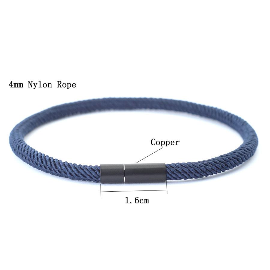 Simple Style Grade A Rope Bracelet For Men Women Multiple Colors Available Outdoor Sports Casual Cycling  Couple Braslet Pulsera