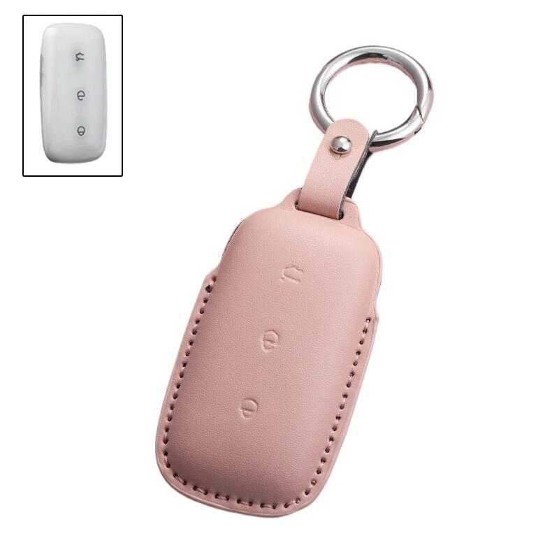 

Protective 3 Buttons Car Key Cover For Geely Galaxy L7 2025 L6 MAX 1.5T Plus Soft Silicone Fob Shell For Driving Safety