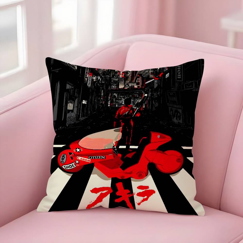 Anime Manga A-Akira Pillow Case Sofa Short Plush Double-sided HD Printing Room Home Office Gift Cushion Cover