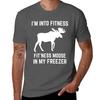 Im Into Fitness Fitness Moose In My Freezer Hunting Tshirt Thanksgiving Casual Tee