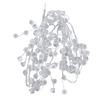 1.2m Ice Wire Clear Garland Flexible Wire Decorative Jewel Bead Garland for Stage Light Crafts