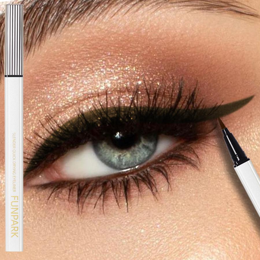 

1PC New Brand Women Brown Liquid Byeliner Long Lasting Waterproof Eye Liner Pencili Pen Korean Makeup Quick Dry Cosmetic Tools