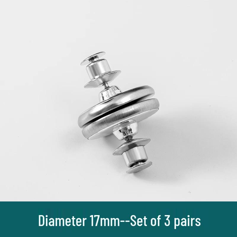 Magnetic Lightproof Curtain Buckle - Blackout Clip for Door & Bed Curtains