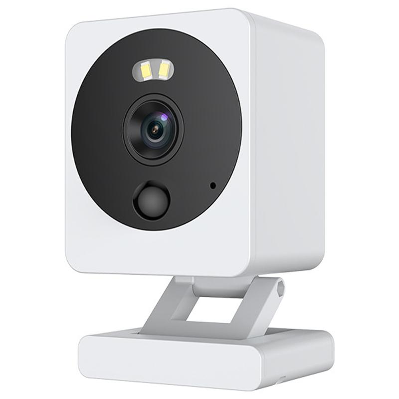 

Камера домашньої безпеки WiFi Двосторонній голосовий інтерком Камера з виявленням руху Підтримка програми Tuya (2.0МП, Без карти пам яті) EU Plug