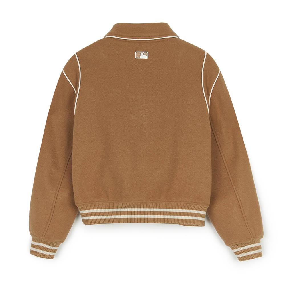 New MLB Boston Red Sox Jackets & Coats Women's Beige Yellow 3FJPV1046-43BGS