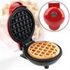 Mini Tragbarer Herzförmiger Waffelmaker Elektrische Grillplatte für Zuhause