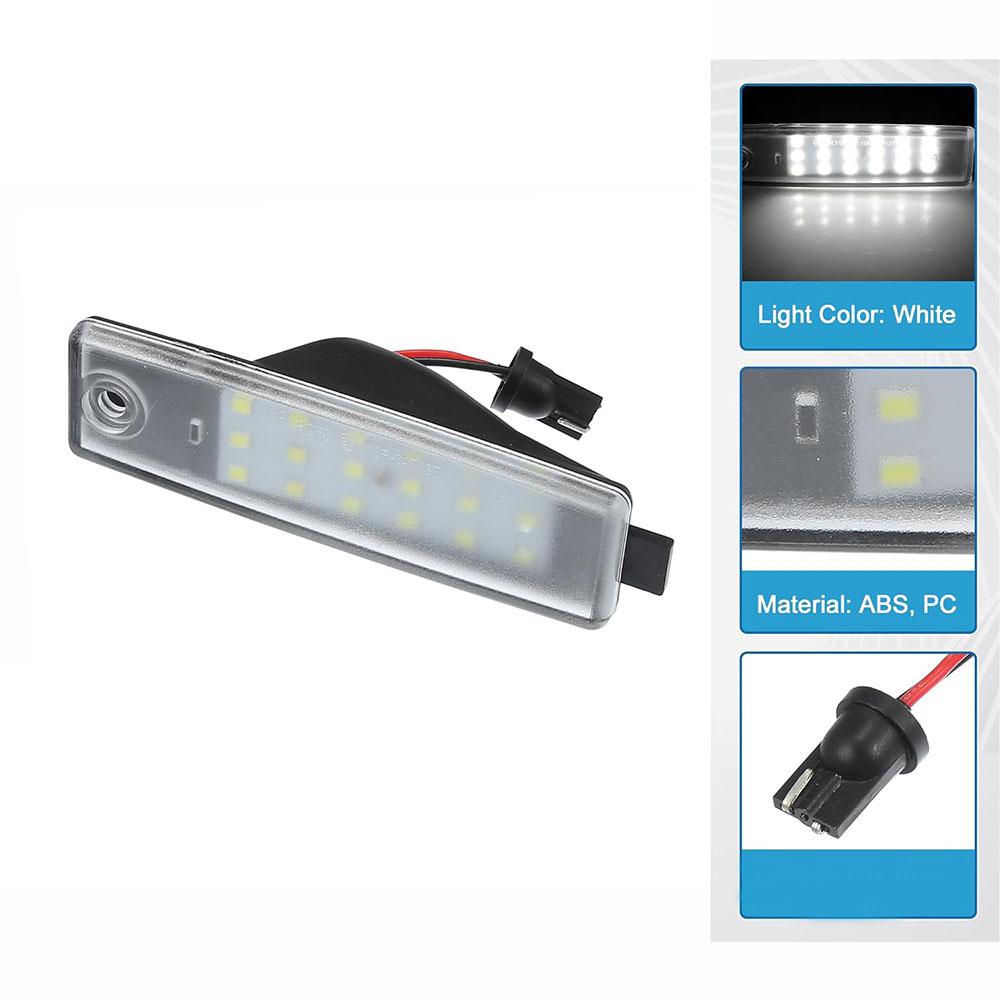 2x LED License Plate Light For Toyota Highlander 2008-2013 Lexus RX300 1999-2003