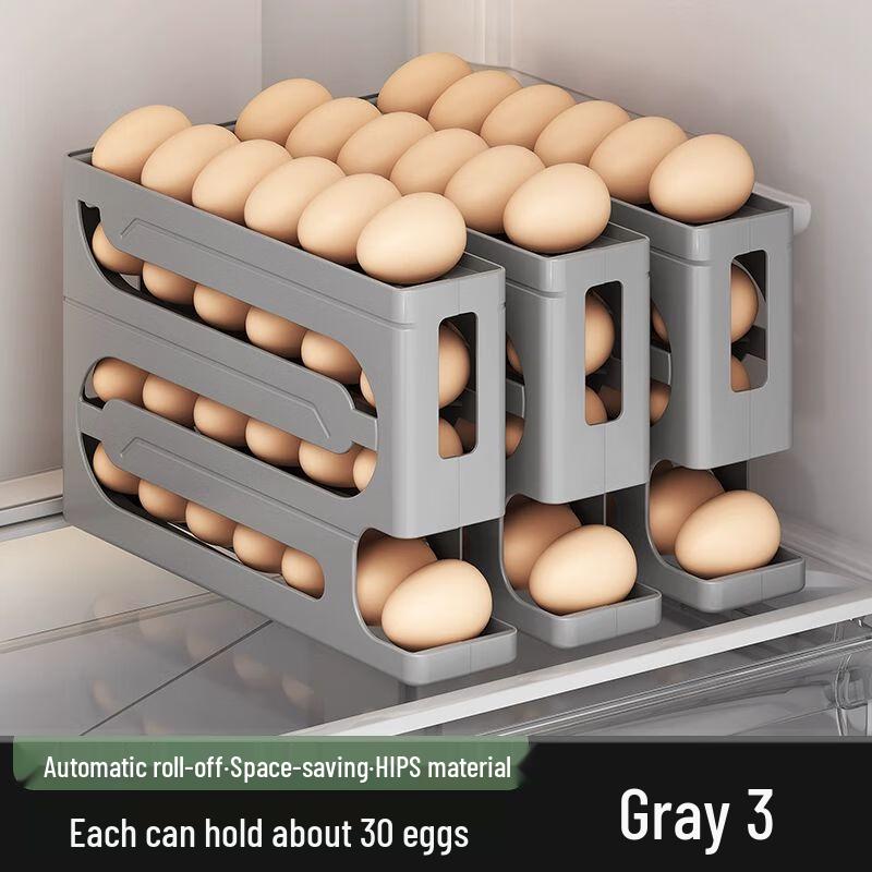 Automatic Rolling Egg Dispenser for Refrigerator