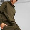 Puma Solid Hooded Knit Sweater Men Tops Dark-Green 537720-62