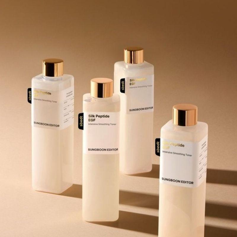

SUNGBOON EDITOR [High-Density Ceramide] Silk Peptide EGF Intensive Smoothing Toner 300ml 300ml