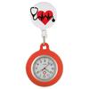 Retractable Clip Hang Clock Silicone Pocket Watches Wholesale FOB Pocket Watches  Unisex