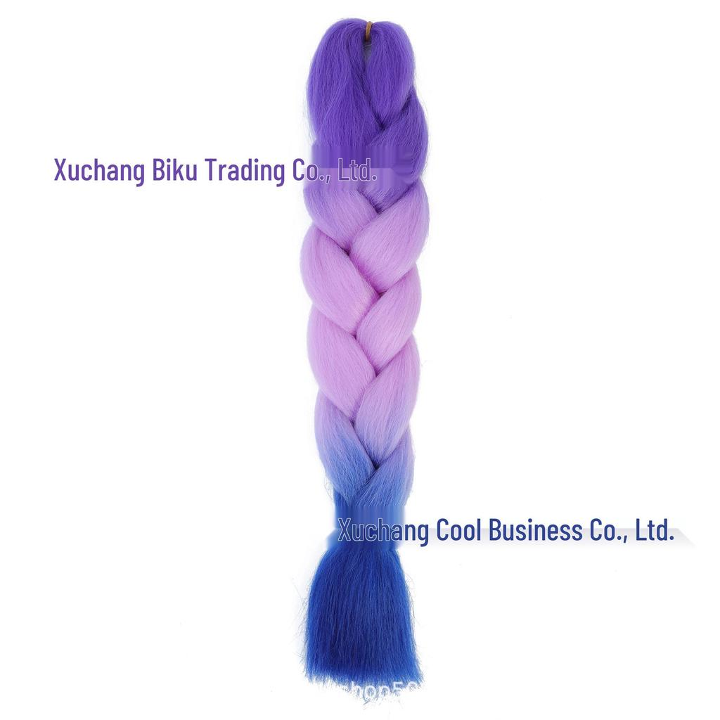 Three, Four, Five-Color Gradient High-Temp Fiber Jumbo Braid Material