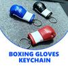 New Leather Boxing Gloves Keychain Boxing Fans Gift Backpack Key Pendant For Camry Highlander C-HR Hilux Vios Rav4 Prius