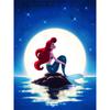Disney La Sirenetta Ariel Collezione Oceano Pittura Diamante 5D Piena di Diamanti Fai da Te Pittura Diamante Fatta a Mano Cartone Animato Decorazione Kit Pittura