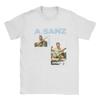 Singer Alejandro Sanz Pop Music  T Shirt  Novelty TShirts Short Sleeves Y2K Retro Tshirt Summer Cotton 4XL 5XL 6XL Clothes