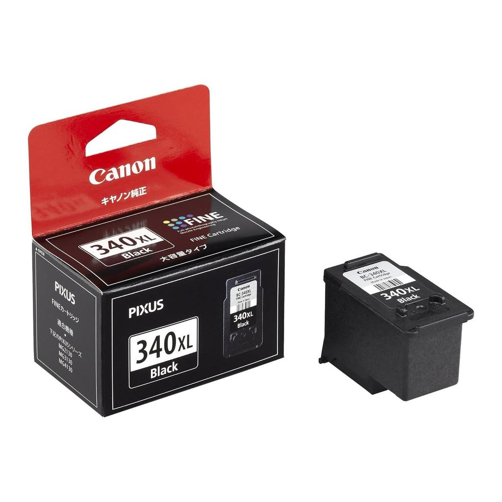 Canon Genuine Ink Cartridge BC-340XL Black (High Capacity)