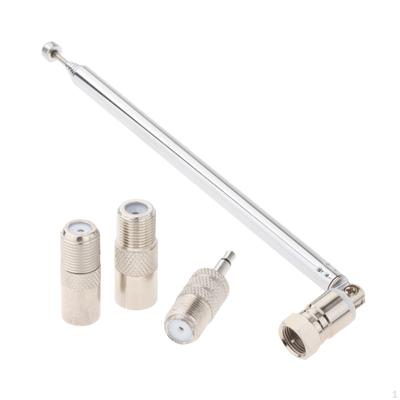 Telescopic Radio Aerial for AV Receiver , FM Indoor