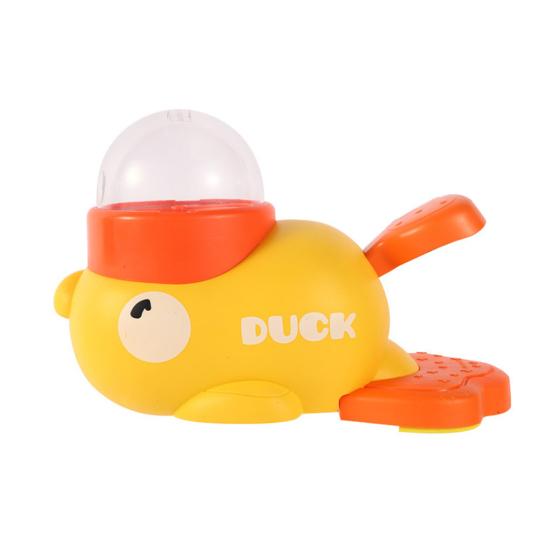 

Кормушка-головоломка для собак, интерактивный дозатор корма для домашних животных, дизайн с мультяшной уткой, кормушка для домашних животных для дрессировки собак, умственного обогащения жёлтый