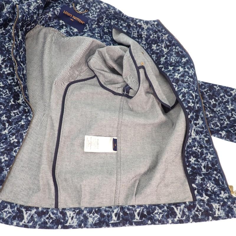 LOUIS VUITTON  54 Denim Jacket blue/Indigo cotton/Polyurethane mens