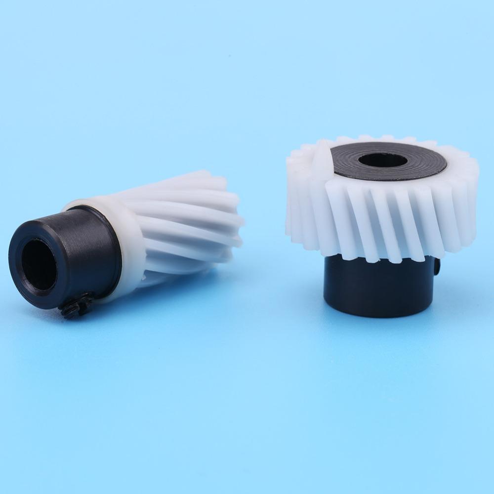 2pcs Plastic Gear Set 2Pcs Kit Hook Drive Gear Sewing Machine Parts Replacement Parts