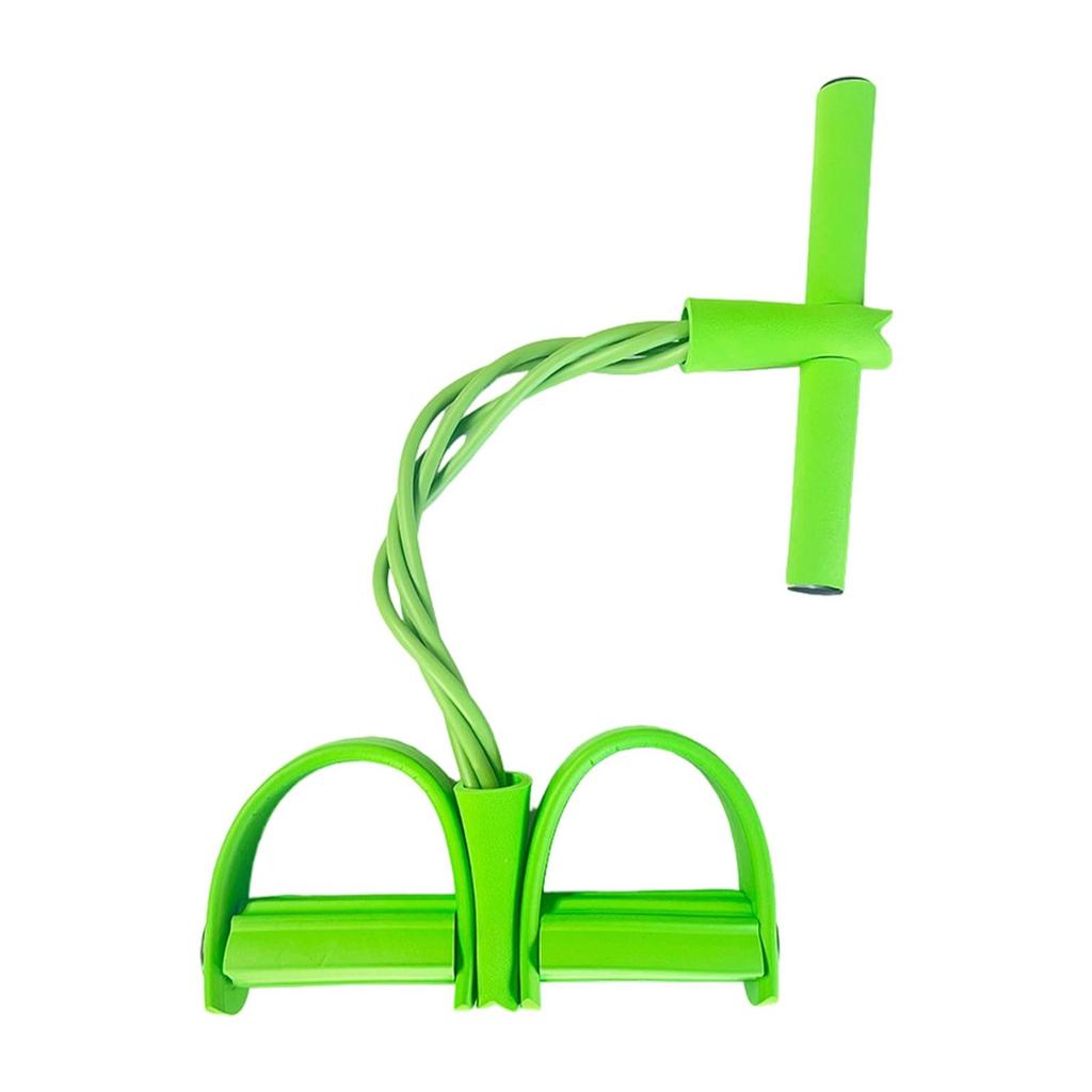 Puller Sit Up Mat Pull Rope Foot Pedal Exerciser Fitness Equipment