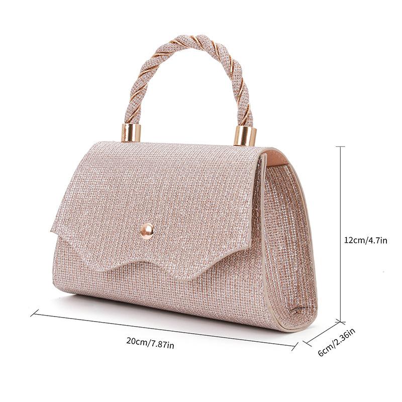 Handbag, able Makeup Handbag, Single-shoulder Crossbody Bag, Wedding Bridesmaid, Party and Dinner Bag Purses Handbags